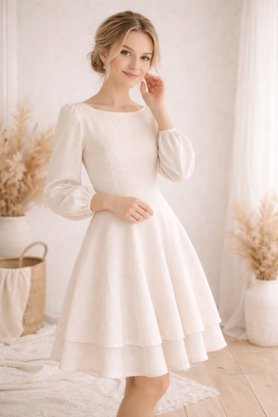 Lininė suknelė AMELY