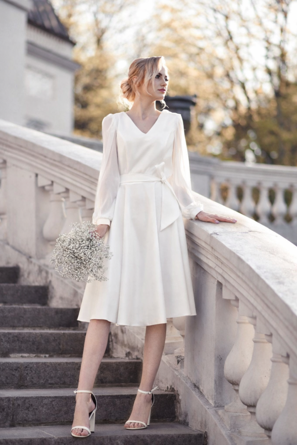 Suknelė KORSIKA pieno balta