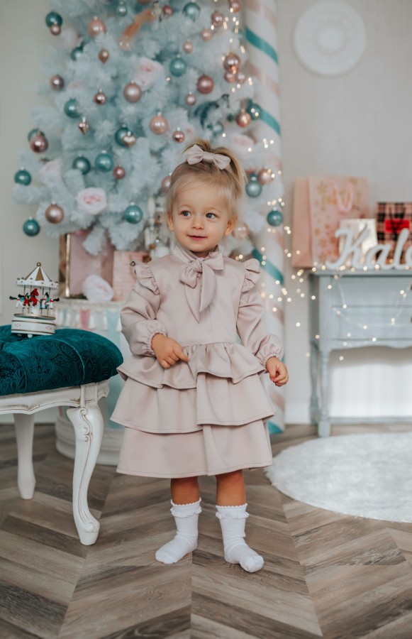 Proginė suknelė MADISTĖ kreminė