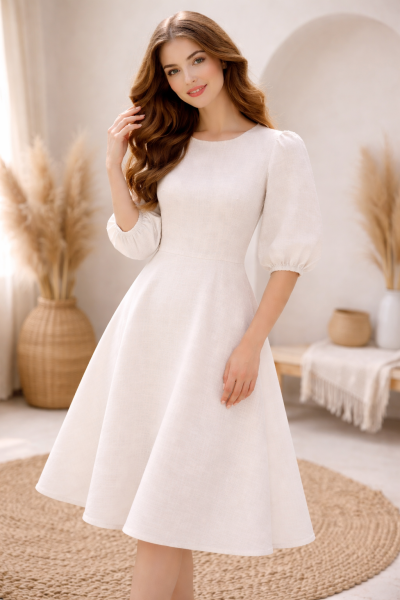 Lininė suknelė LUNA