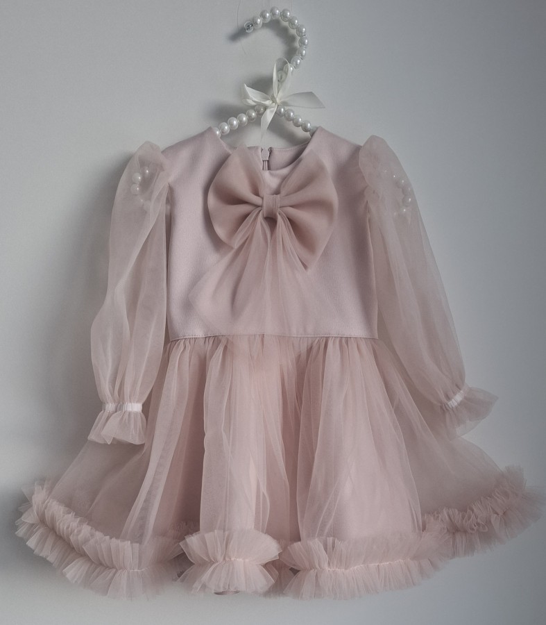 Tiulio suknelė ARIA rožinė